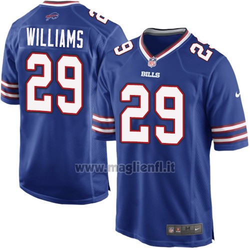 Maglia NFL Game Buffalo Bills Williams Blu